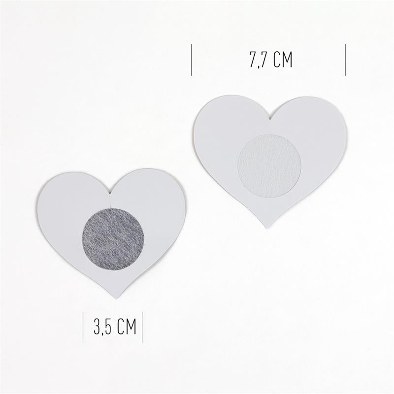 Wow Boobs Pezoneras Corazon Holograficos