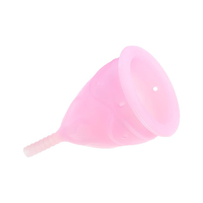 Copa Menstrual Eve Rosa Talla L Silicona Platino