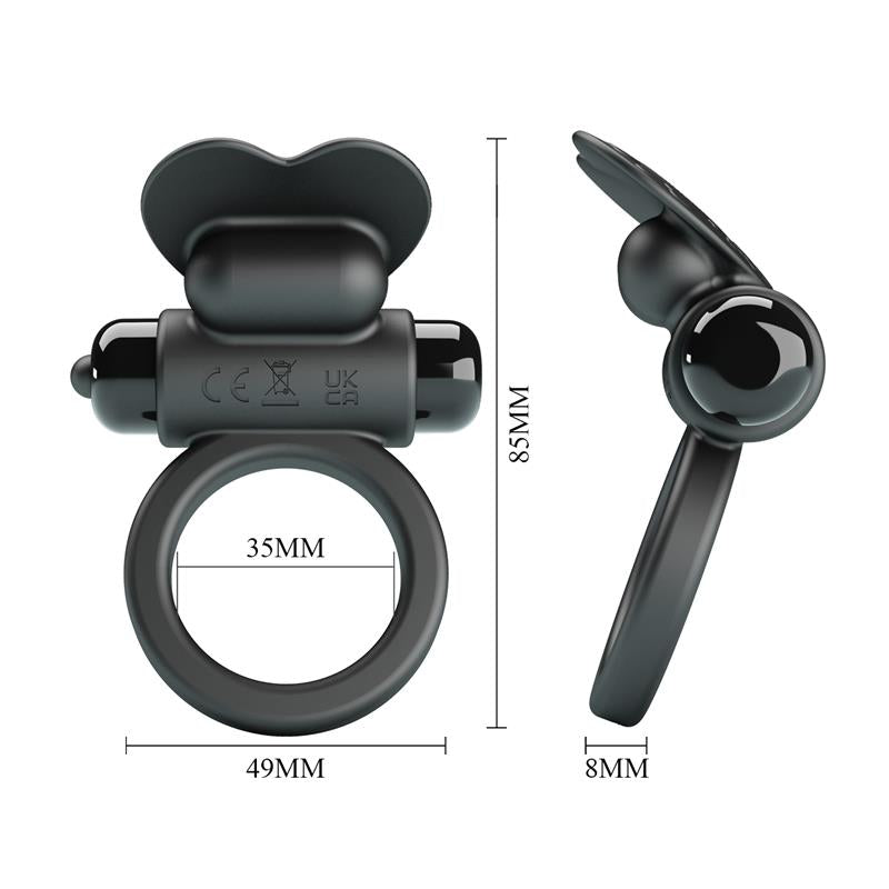 Debonaire Anillo para el Pene con Vibracion