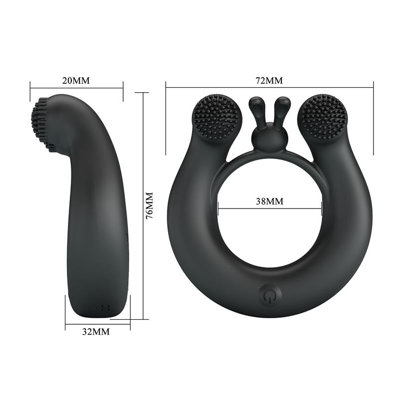 Dhalia Anillo para el Pene con Vibracion