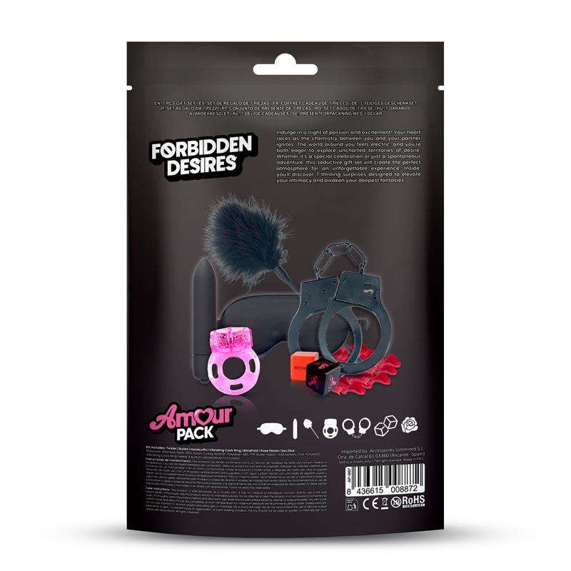 Set de 7 Piezas Forbidden Desires
