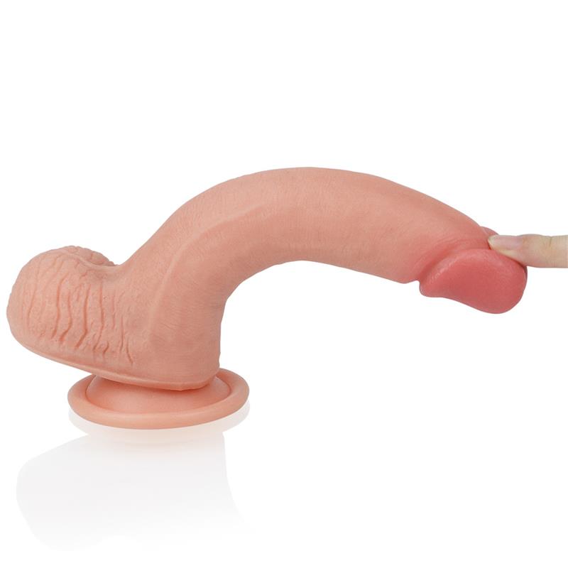 Dildo Nature 8 Silicona Liquida Natural