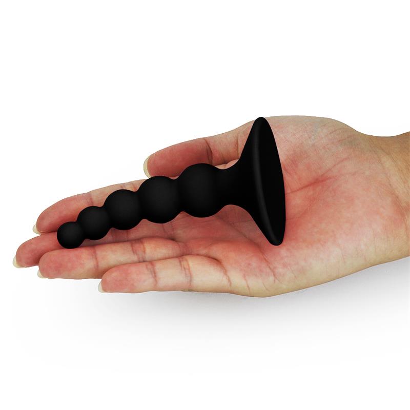 Plug Anal Lure Me Silicona Negro