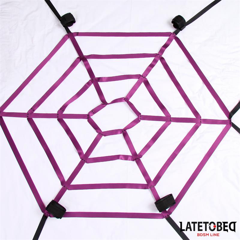 Set de Ataduras para la Cama en Tela de Arana