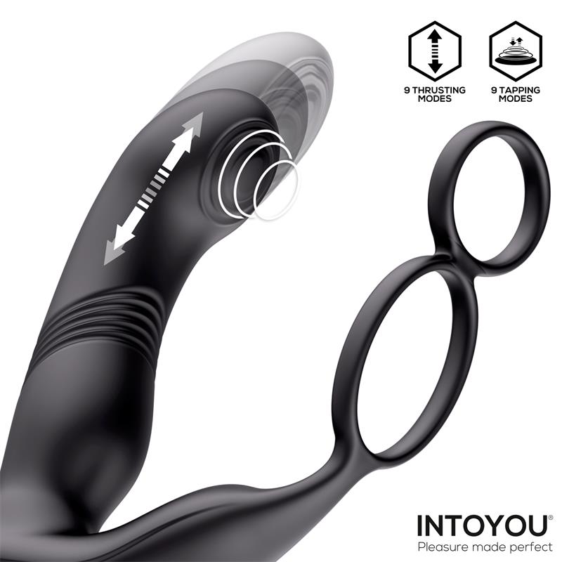 Astex Masajeador Prostatico con Thrusting y Tapping