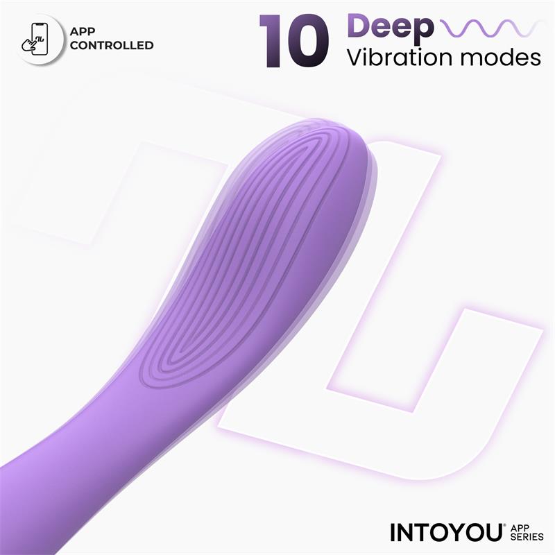 Neya Vibrador Punto G con APP Purpura