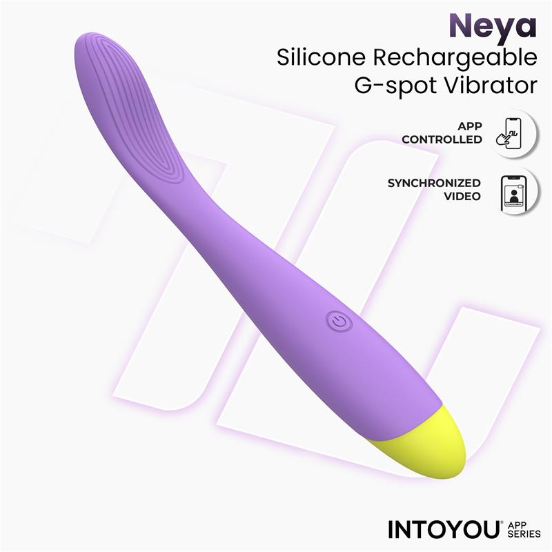 Neya Vibrador Punto G con APP Purpura