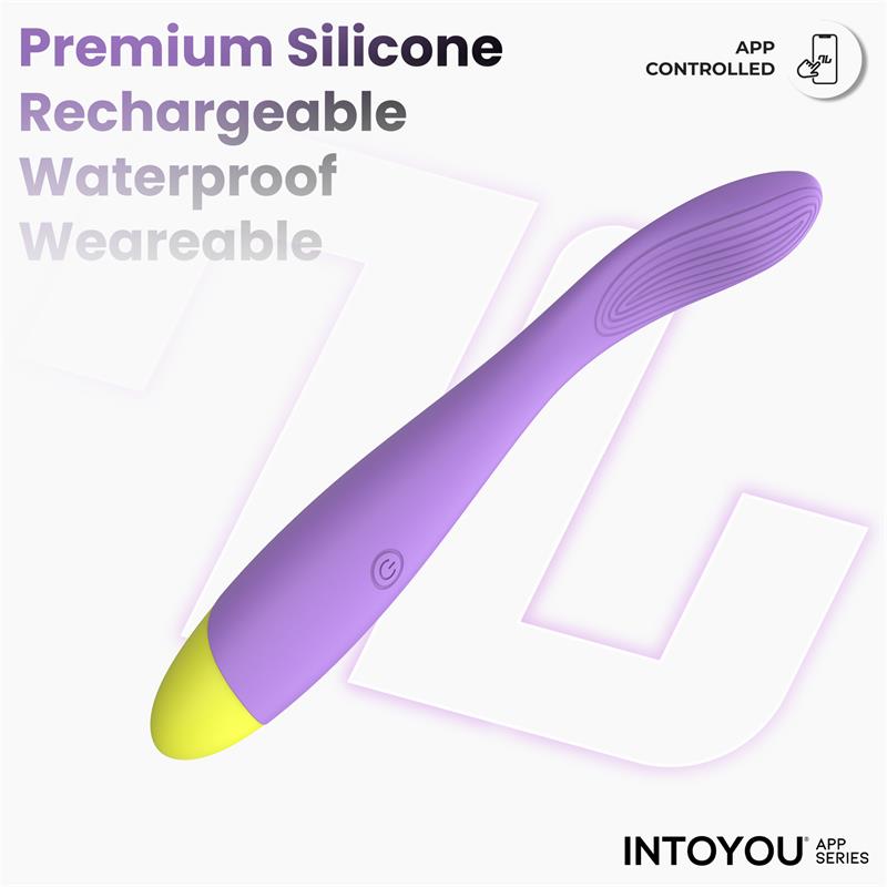 Neya Vibrador Punto G con APP Purpura