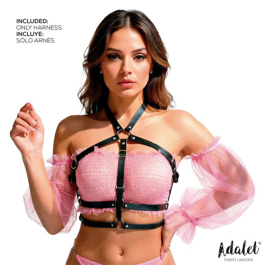 Elva Arnes de Pecho Cuero Vegano Talla Unica