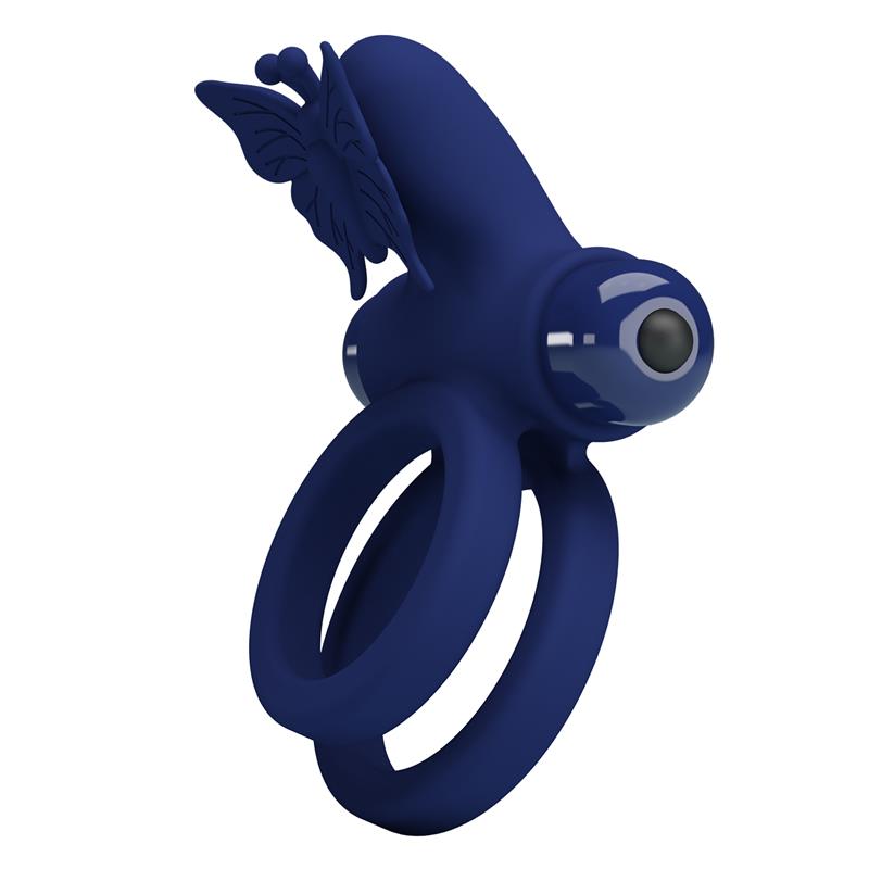 Anillo Doble para el Pene con Vibracion