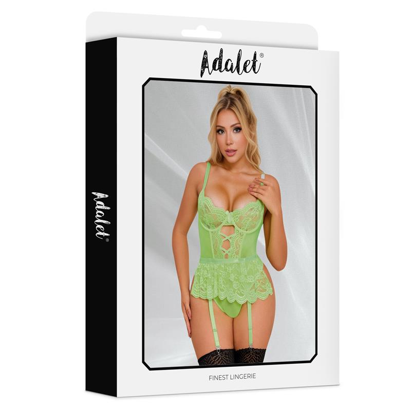 Clara Teddy Verde Neon