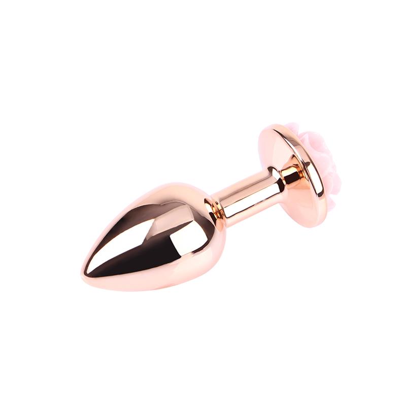 Plug Anal con Joya Spark Rose Talla S