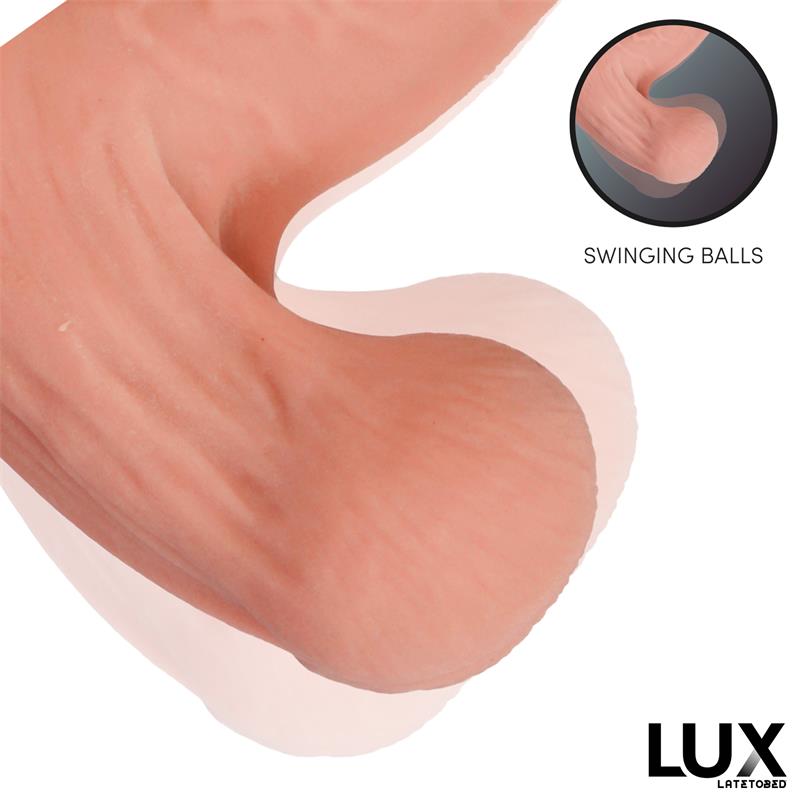Bernd Dildo Triple Densidad con Testiculos Oscilantes 92