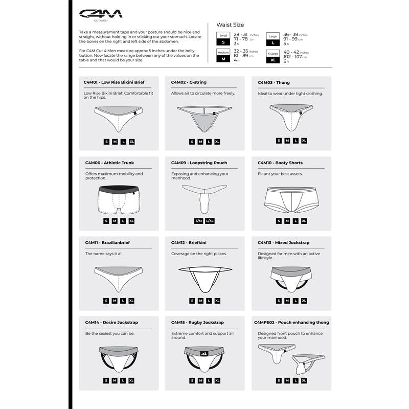 C4MSPX16 Tanga Kini Hot Pink