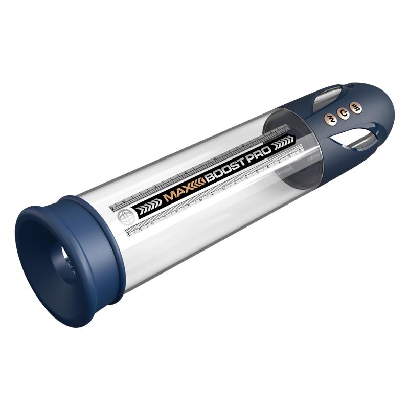 Masturbador Automatico Max Boost Pro Flow Azul