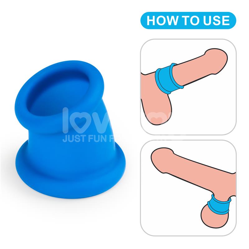 Pinnacle Pro Tapered Squeeze Stretcher Anillo para el Pene