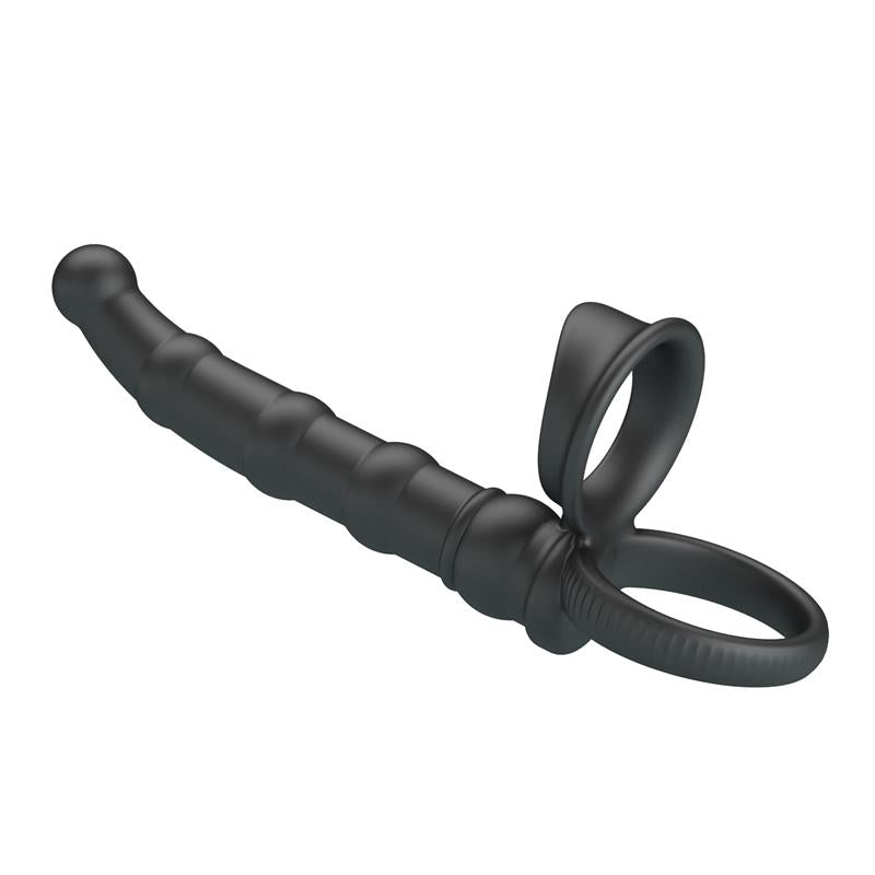 Tatum Plug Anal con Anillo para el Pene con Vibracion
