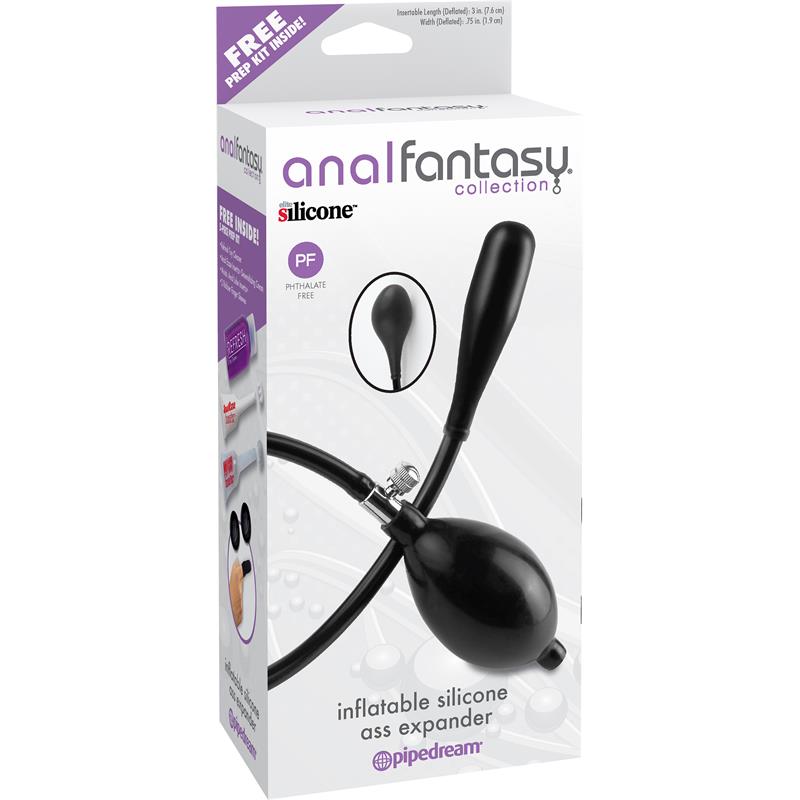 Dilatador Anal Inflable Negro