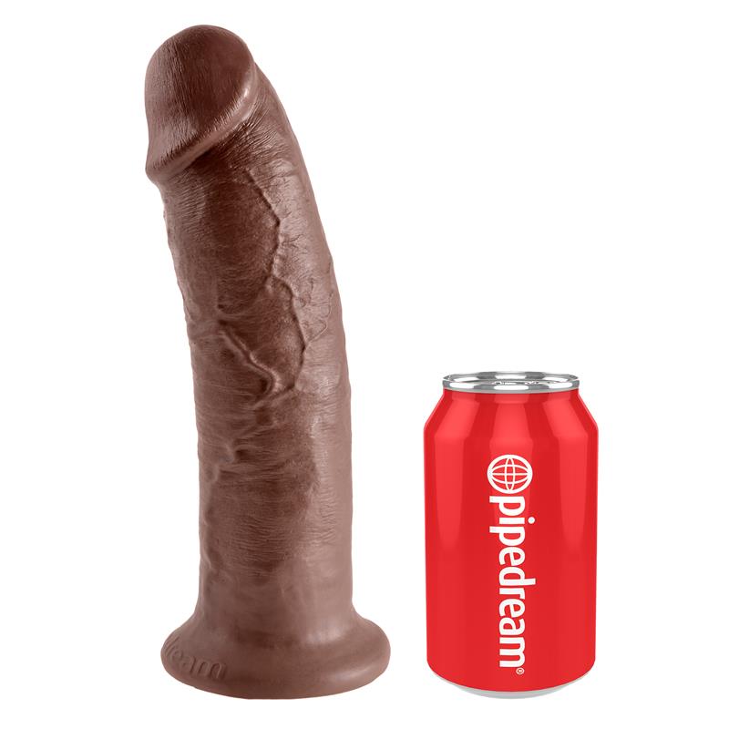 King Cock Pene de 10 Color Marron