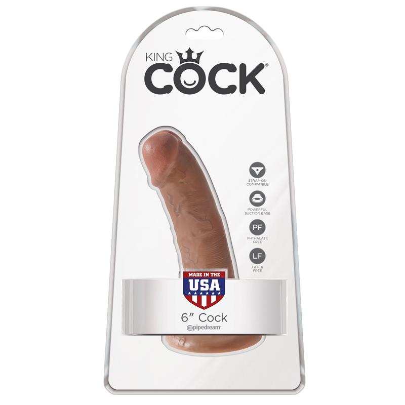 Dildo Reaslista 6 Bronceado