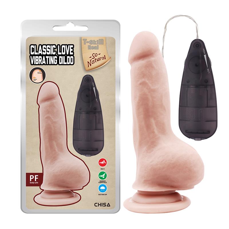 Classic Love Dildo con Vibracion 20cm