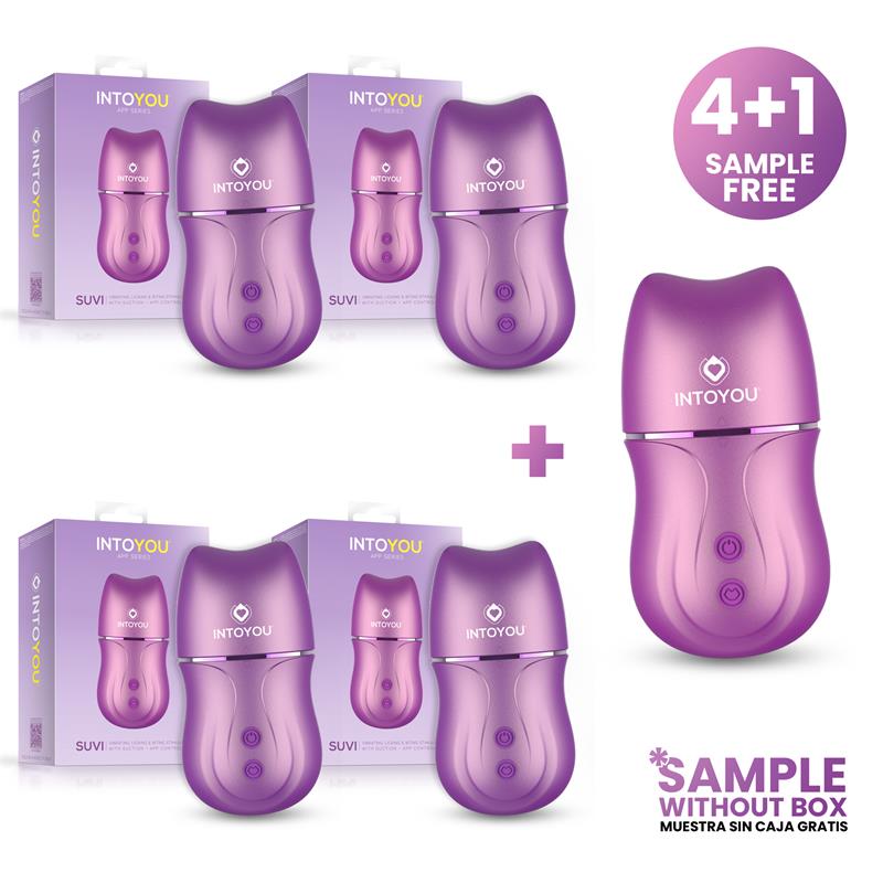Pack 41 Suvi Estimulador con Licking Biting Succion y Vibracion USB C con APP