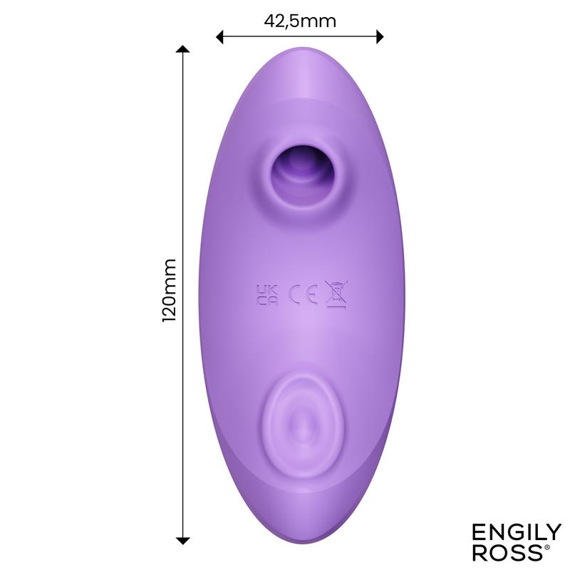 Luna Estimulador de Clitoris con Succion y Pulsacion